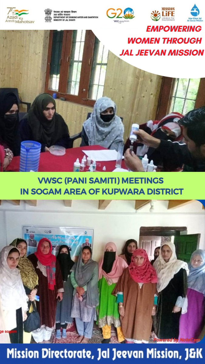 JJM_JK's tweet photo. Through capacity-building programs, technical assistance, and community engagement, we're empowering VWSCs to become change agents in their villages.
#JalJeevanMission #WaterTransformation #EmpoweringCommunities
#WaterSecurity
@jaljeevan_
@OfficeOfLGJandK
@diprjk
@dckupwara https://t.co/0TzKSIGKhk