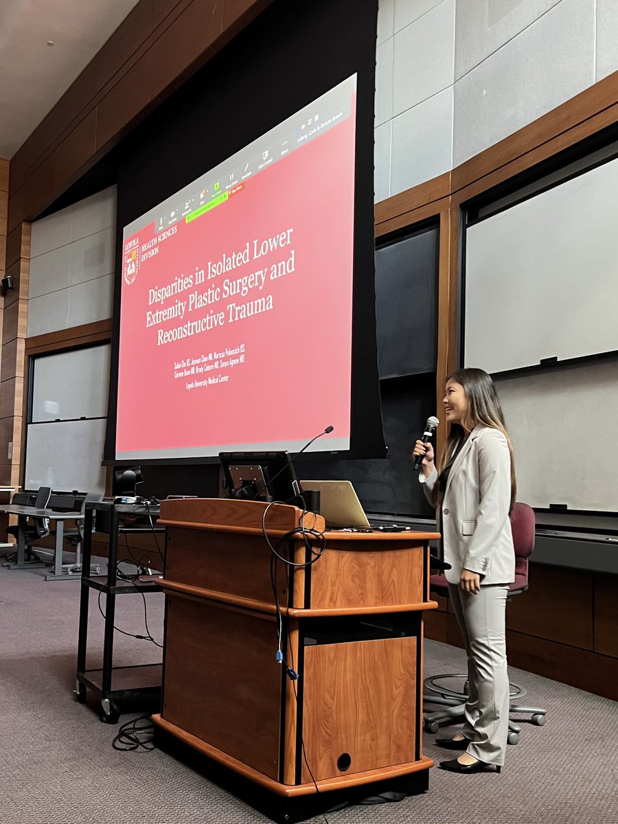 subinmed's tweet photo. Big thank you to @loyolasurg_dept for allowing me to present today on disparities in lower extremity reconstruction! So grateful for my team and the plastic surgery department  who helped me prepare and provided such excellent guidance along the way.
#MedTwitter #womeninsurgery https://t.co/F0ZRDhRodv