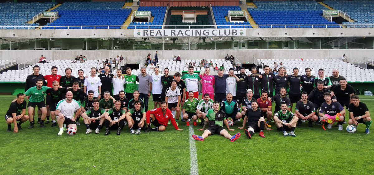 🏟️ Calidad poca, solidaridad mucha. Gran tarde de fútbol y diversión racinguista en Los Campos de Sport de El Sardinero ☺️💚

Racing 🤝 <a href="/APR_Racing/">APR Real Racing Club</a> 🤝 Prensa