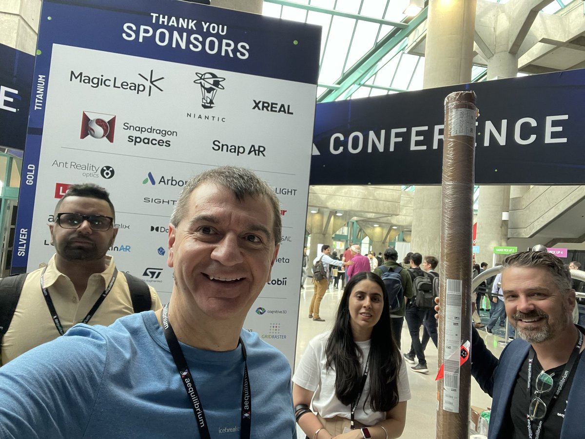 cptmbl's tweet photo. Excited to kick off #AWE2023, and help progressive companies build immersive digital experiences for the #Metaverse https://t.co/m8NX0R64Un