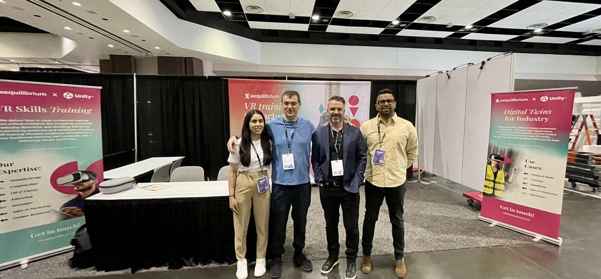 cptmbl's tweet photo. Excited to kick off #AWE2023, and help progressive companies build immersive digital experiences for the #Metaverse https://t.co/m8NX0R64Un