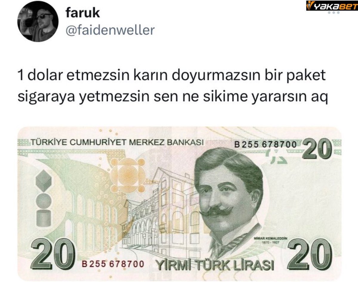 Kimse kusura bakmasın ama yakın zamanda okuduğum en mantıklı tweet