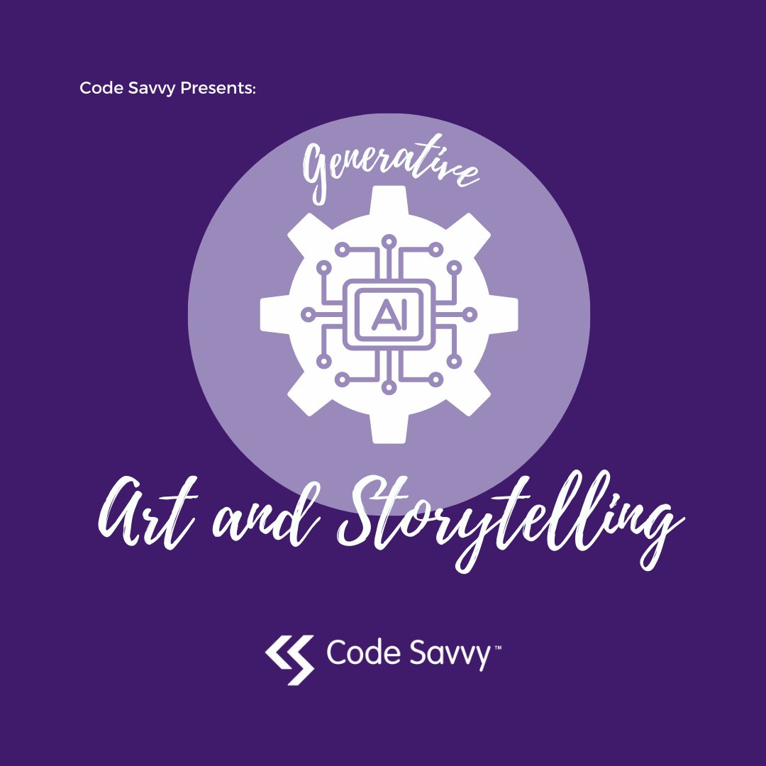 MNCodes's tweet image. In this exploratory workshop, we will dig into how to use generative AI to tell stories and visualize information and then share with others! Don't miss out! 

buff.ly/3N3R0bU 

#CodeExplorers #CodeSavvyKids #AIArt #AIStorytelling #GenerativeCreativity