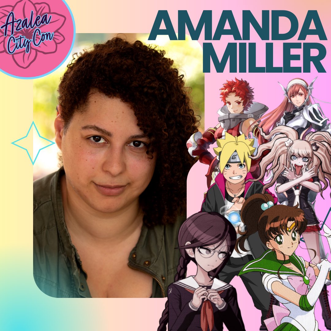 Super excited to welcome Amanda Miller to Azalea City Con 2023!