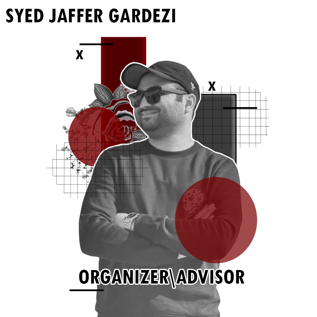 tedxfccu's tweet photo. TEDxFCCU family proudly presents our advisor, Mr. Jaffer Gardezi. Under his diligent mentorship, we have not only worked but excelled in every aspect. His kind demeanour makes working with him easier, and this builds up team cohesion. 
#FCCU #TEDxFCCU #TEDx #2022 #Ideas https://t.co/6BDPVCQhCn