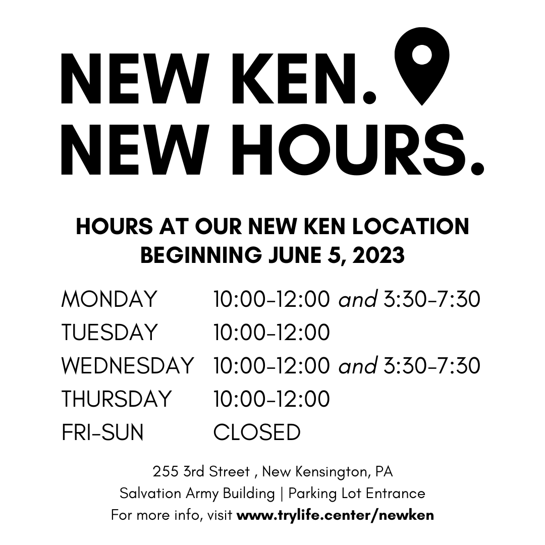 TryLifeCenter's tweet photo. Big news: we're expanding our hours at our location in the New Kensington Salvation Army! Starting next week, we will be open on Monday and Wednesday afternoons/evenings in addition to our existing morning hours.🎉 #HelpingFamiliesSucceed #ParentingHelp #PregnancyHelp #Nonprofit https://t.co/unLCv8hBHV