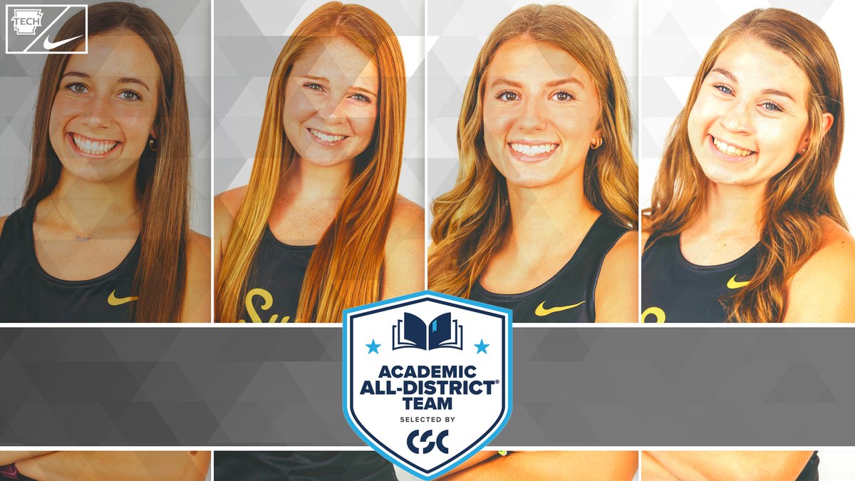 ATU_Athletics's tweet photo. NEWS | Four Golden Suns cross country/track athletes earn Academic All-District® honors #FightOn 

https://t.co/7XZ0ZBlKUB https://t.co/MED0Rhn2kD