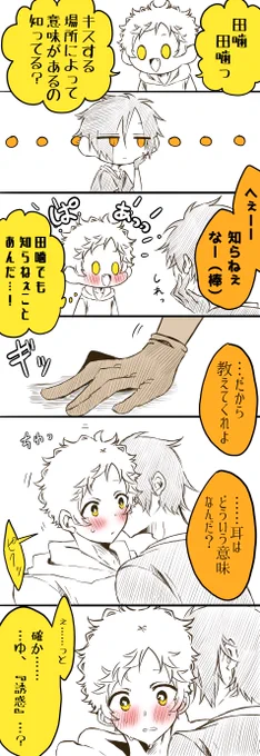 噛腹まんが  キスの日にあげるはずだったやつ