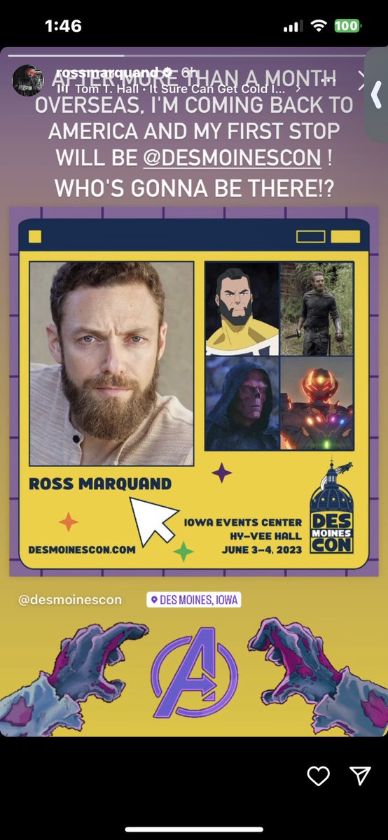 📷 | updates from @RossMarquand on ig