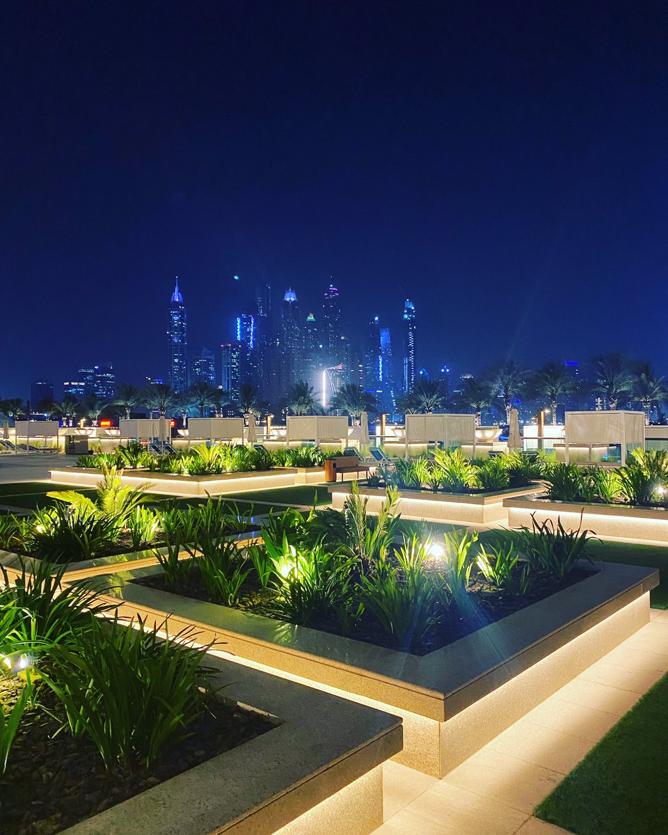 Good night god bless #dubainights  #theskyisblue #mcfc 💙