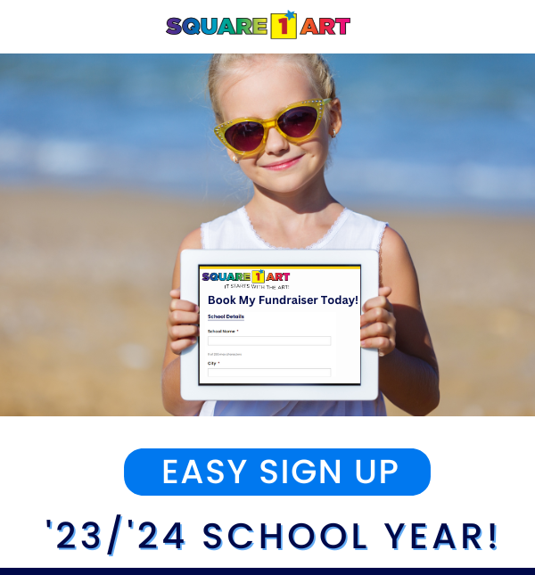 Get BEST Art Fundraiser dates for next school year! FREE stickers for every student of their own art! square1art.com/free-product-p… #schoolfundraiser #pto #pta #artteachers