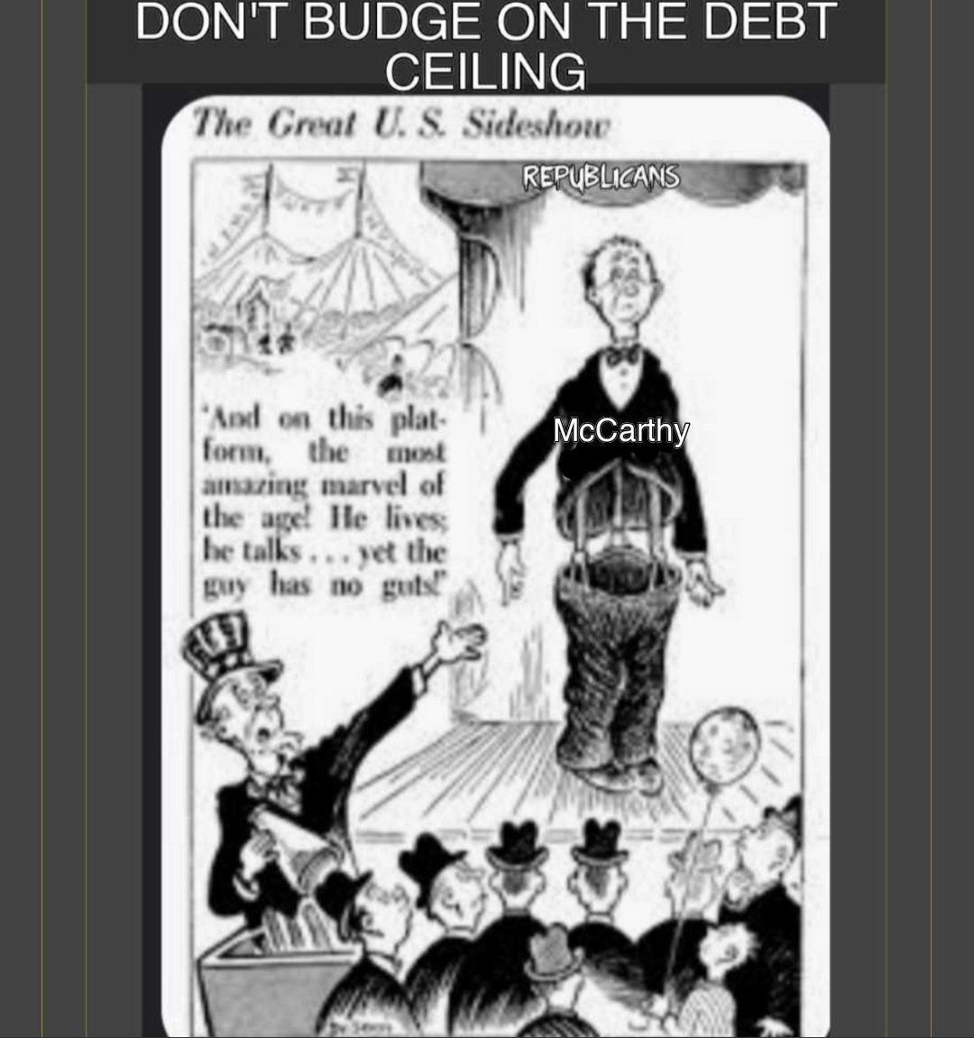 1Silver_Smithy's tweet image. #RemoveMcCarthy 
LIAR COWARD CRAVEN MARXIST STOOGE