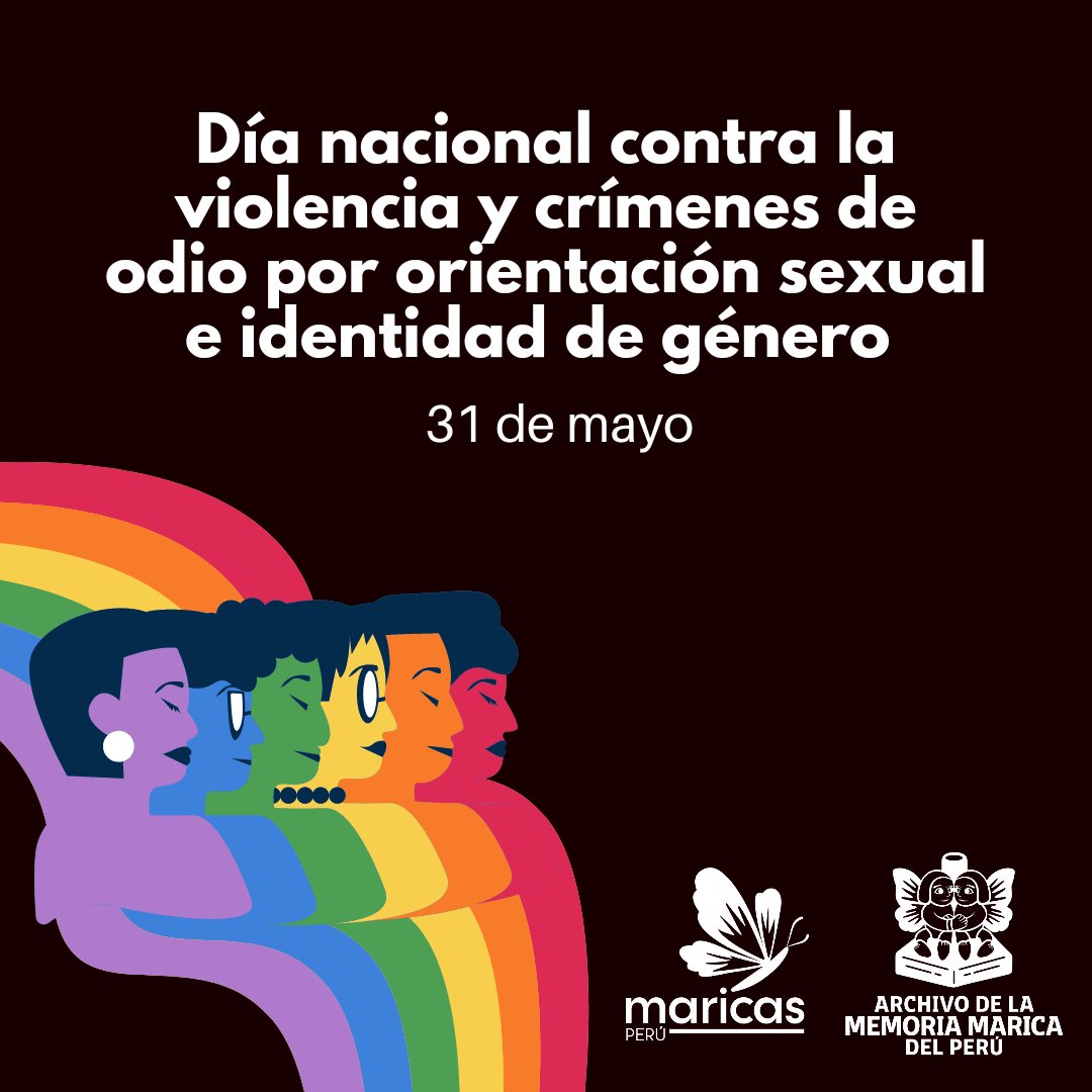 MaricasPeru's tweet photo. Hoy junto al @ArchivoMarica recordamos a nuestras hermanas que nos arrebató la violencia de este país y conmemoramos sus vidas reafirmando nuestro compromiso con una sociedad más justa para todas 🦋

#MaricasPeru
#ArchivoMarica
#LGTBI https://t.co/6VYMTBupiw