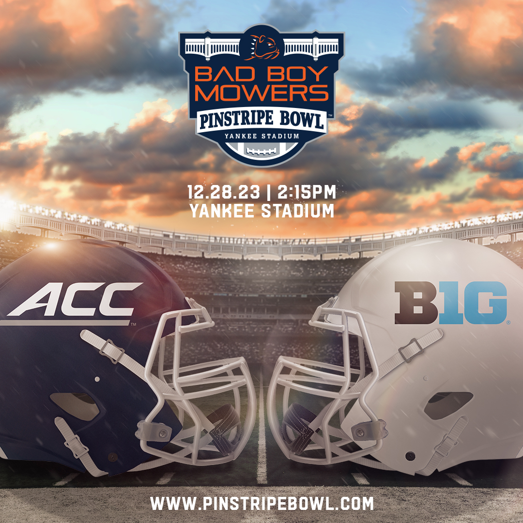 Bad Boy Mowers Pinstripe Bowl (PinstripeBowl) / Twitter
