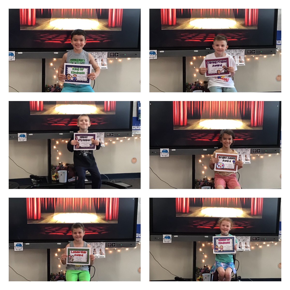 MrsWolfD70's tweet photo. We voted on awards to celebrate our classmates! https://t.co/j05SiGDVrC