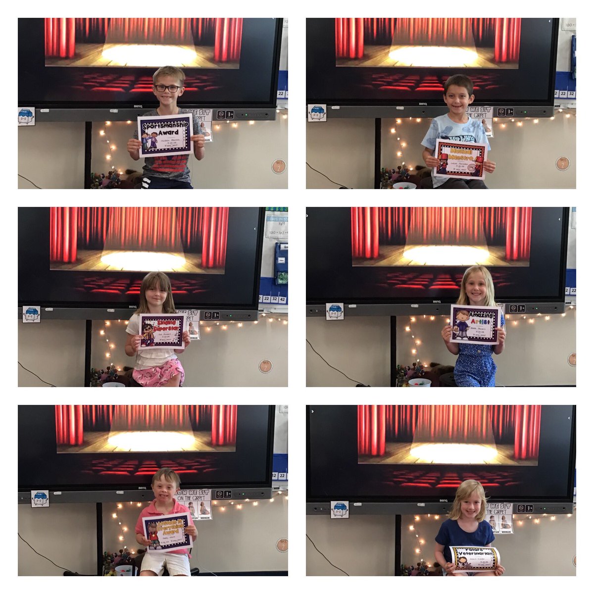 MrsWolfD70's tweet photo. We voted on awards to celebrate our classmates! https://t.co/j05SiGDVrC