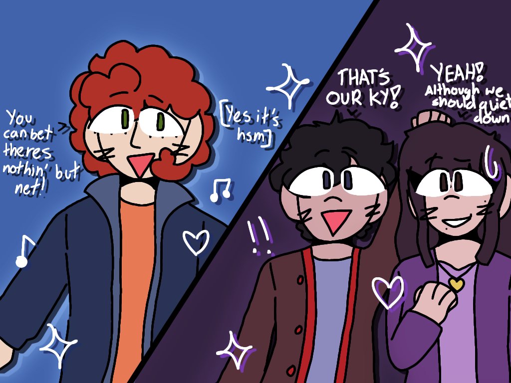 mintypxx's tweet photo. STENDYLE WEEK DAY 3: Future!!
Okay so i don't know what I was doing when I drew this tbh...but it's like hs/college and Kyle is like a theater kid so he does performances and the other two are his biggest supporters <3 #StendyleWeek2023 #stendyle #southparkfanart #spfanart #sptwt https://t.co/9RzbYQgYgE