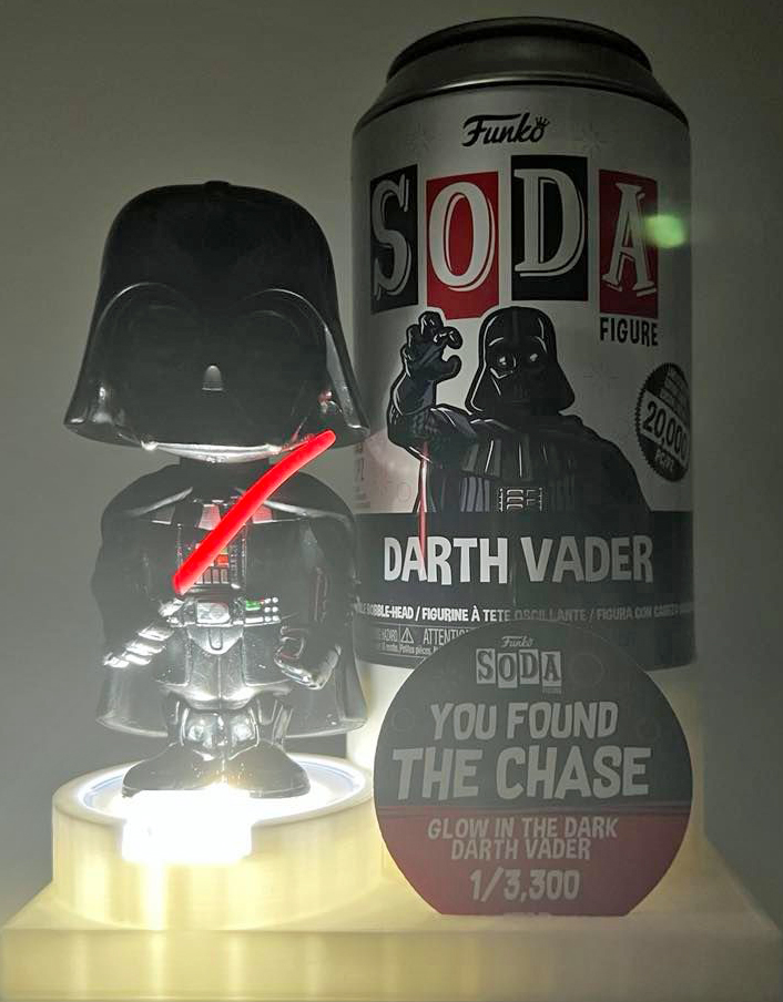 Just received an email from @Etsy deactivating our listing for the Star Wars inspired Light Up Soda Coaster because it potentially is “drug paraphernalia 2 iterations up for well over a year but apparently today Vader got caught “lighting up!” He really is on the dark side now!