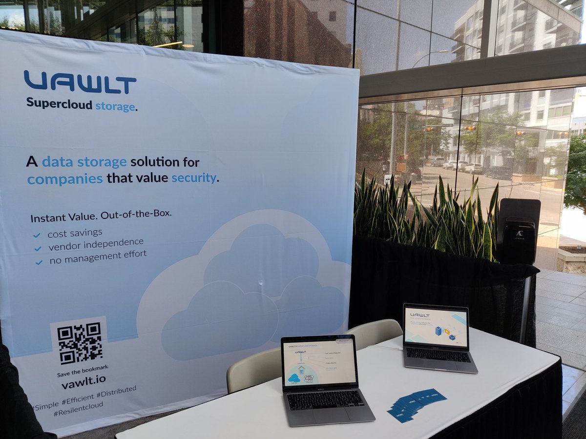 This week we are at #austintexas for the #cloudfestusa event.

It will be a pleasure meeting you at our booth (#16)

#supercloud #datastorage #vawlt