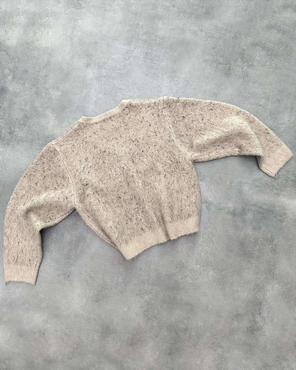 “FEVER DREAM” Cream Mohair Cardigan