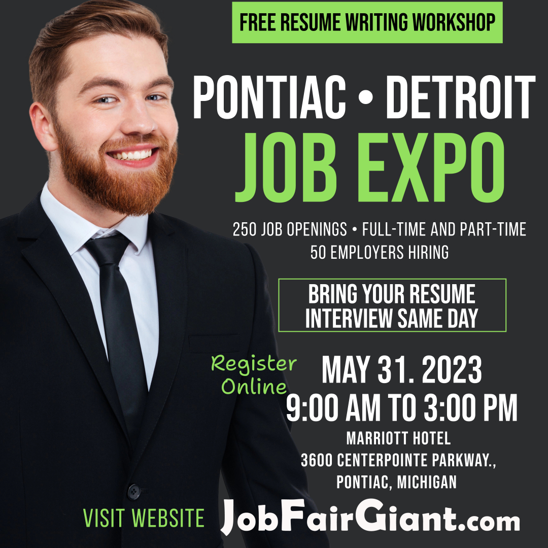 🚀 Get ready for the Oakland County Career Expo on May 31! Don't miss your chance to network with top employers! Register now at jobfairgiant.com 📝 #JobFair #CareerExpo #OaklandCounty #Hiring #Jobs #JobSearch #Networking #Employment #MichiganJobs #Opportunity