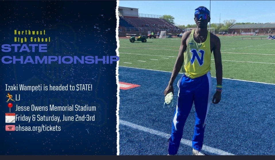 Best of luck, Izaki!
<a href="/NWKnights_Track/">Coach Miller</a> <a href="/lane4forever/">Spence</a> <a href="/NorthwestAD/">Northwest Athletics</a> <a href="/NWHS_Admin/">NWHS_Admin</a> <a href="/ATC_AnnieP/">Annie Putnam, MS, ATC, AT</a>