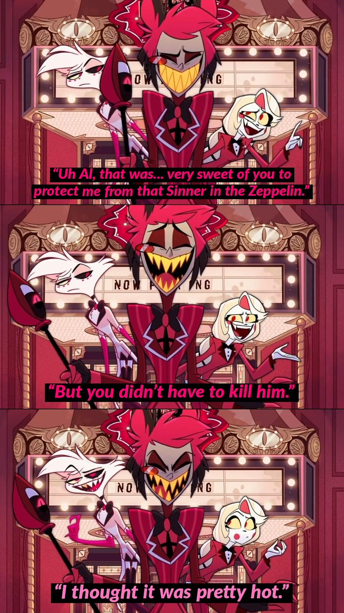 @SanekoNaomi #charlastor #radiodust #HazbinHotel
Added dialogue