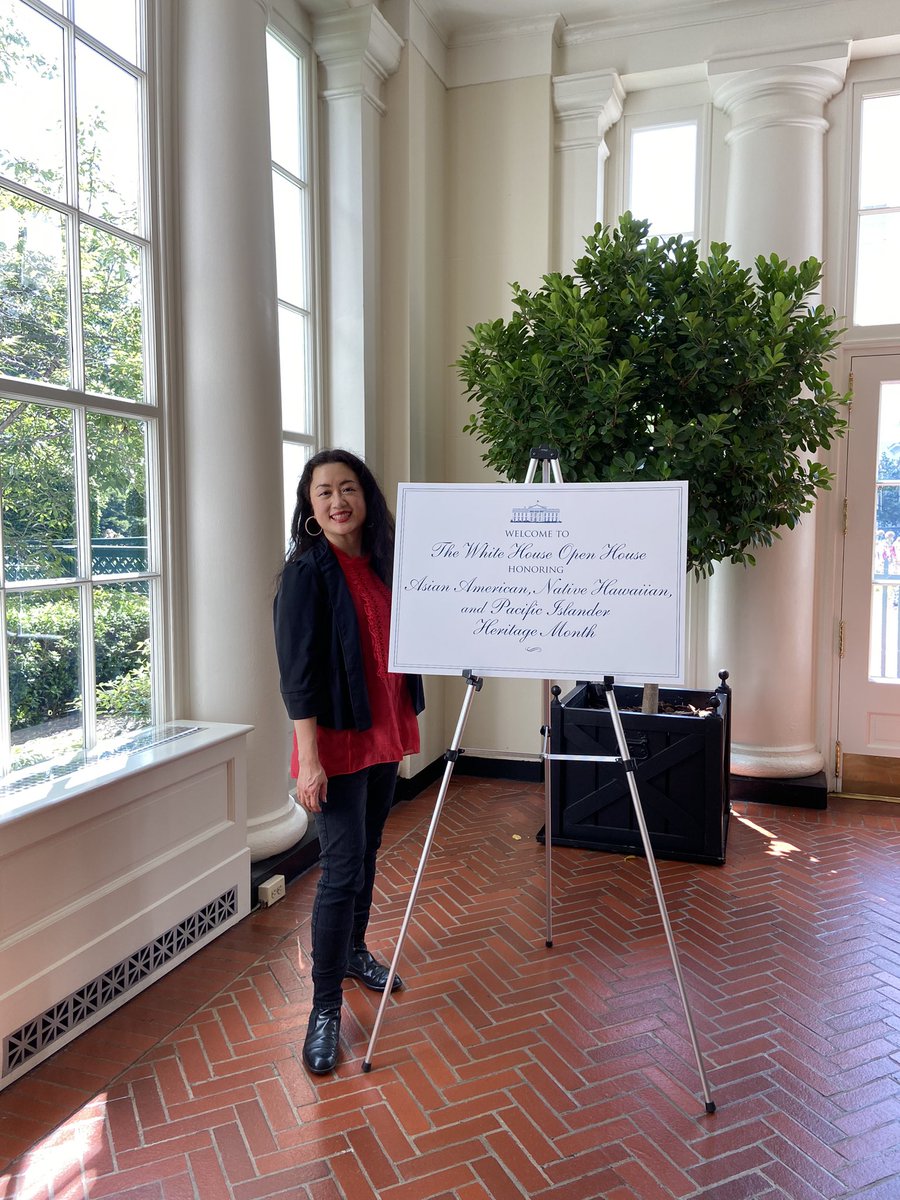 Thank you <a href="/WhiteHouse/">The White House</a> for an invitation to the White House Open House honoring Asian American Native American and Pacific Islander Heritage Month!

When I heard our most popular Korean folk song “Arirang”, I teared up and really felt that I finally belonged here.

#APAHM