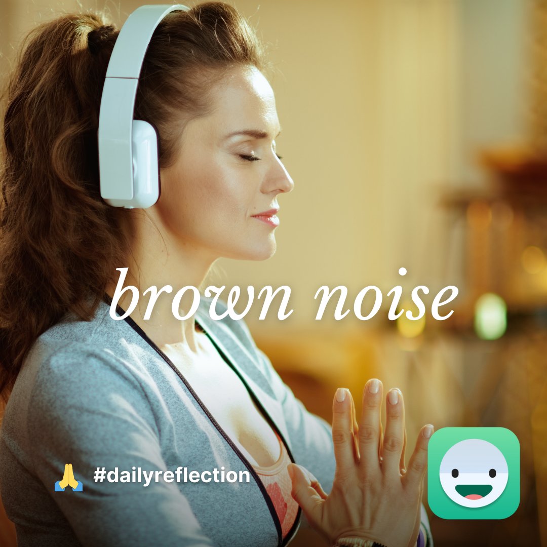 The sound called BROWN NOISE has become popular among people with attention deficit and hyperactivity disorder as a tool to help them FOCUS🫡 or RELAX🧘🏻‍♀️
Try different SOUNDS🎧, tracks, and volumes to see what works BEST for you✅

#brownnoise #adhd #focus #sleepbetter #Daylio