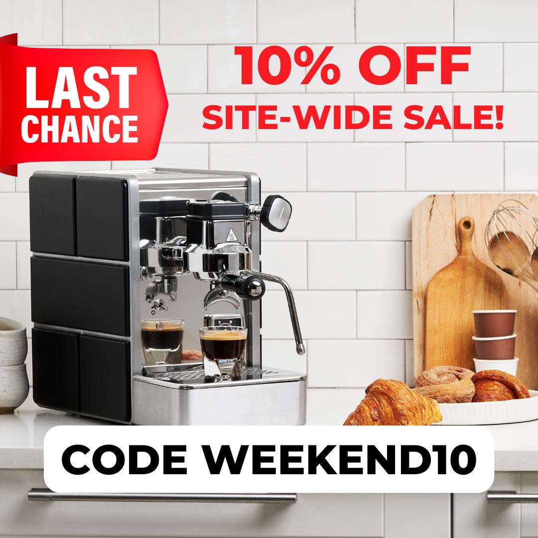 LAST DAY to get 10% off your entire cart during our site-wide sale! Visit our site today to take advantage of this fantastic and rare sale. Use code WEEKEND10 at checkout. Happy shopping! 

Shop now: l8r.it/cqEm

#fathersday #sale #espressomachine #lastchance