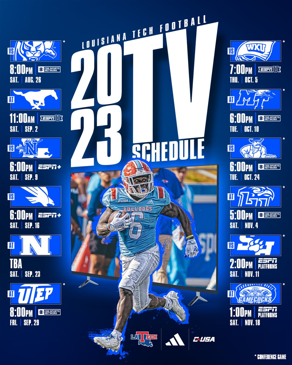 LA Tech Football 🏈 tweet media