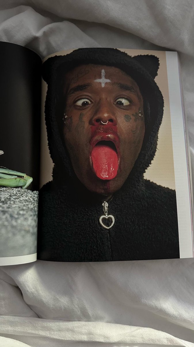 Lil Uzi Vert interview + more pics from the 032C magazine 🩸🦇