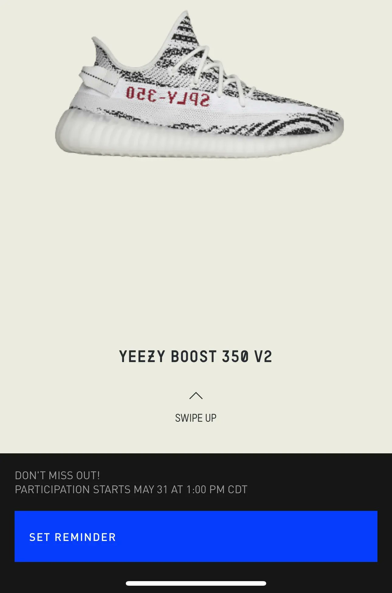 Adidas app top to buy yeezy