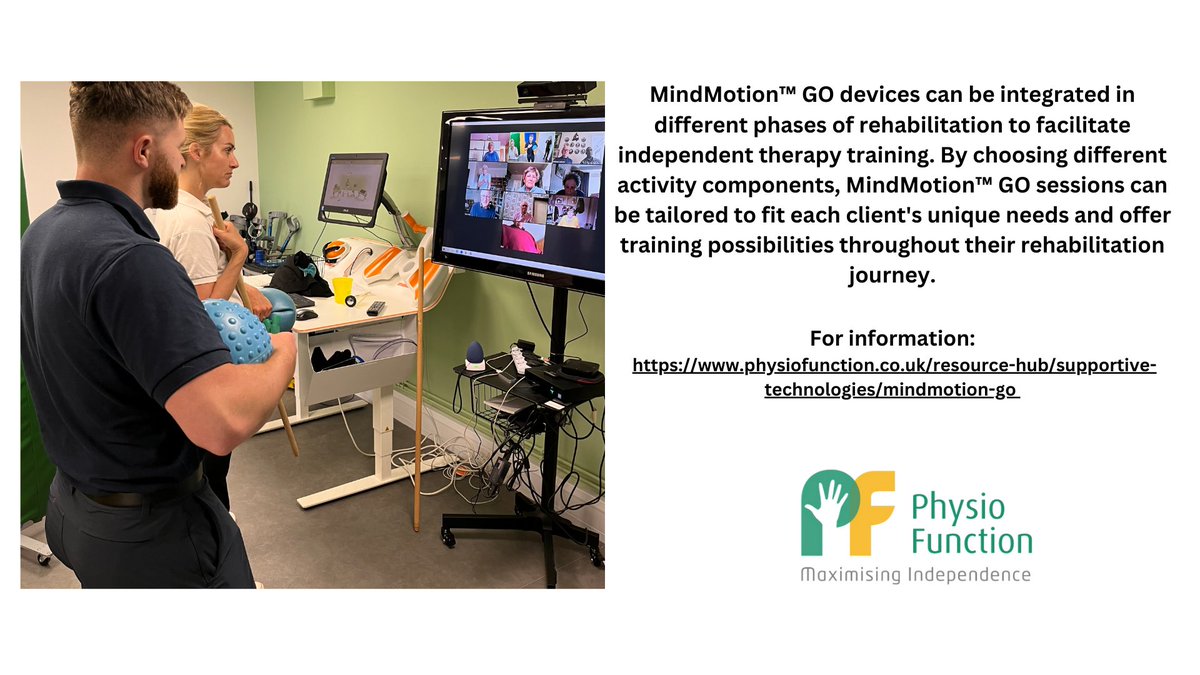 MindMotion™ GO - available at our Spratton, Northamptonshire Clinic

#MindMotion #MindMaze #Northampton #Northamptonshire #Neurological #physiotherapy #rehabilitation #NorthamptonshireBusiness