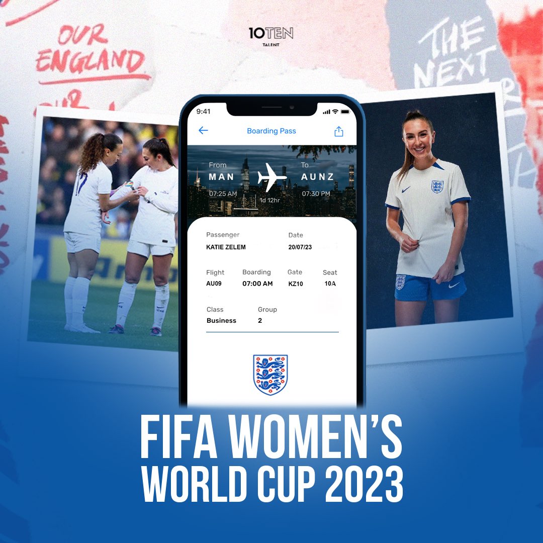 Representing 🦁🦁🦁

Congratulations to <a href="/katiezelem/">Katie Zelem</a> who has been named in the <a href="/Lionesses/">Lionesses</a> squad for the World Cup🏴󠁧󠁢󠁥󠁮󠁧󠁿

Wishing you the best of luck, Katie👏

#Lionesses #FIFAWWC