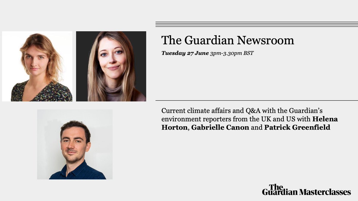 Guardian Masterclasses tweet media