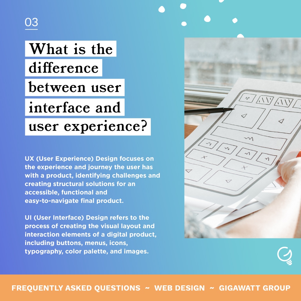 GigawattGroup's tweet image. What&apos;s the difference between UX and UI?  Why is responsive design so important? Our Designer Yasmine Bouchlaghem has the answers!  #NationalWebDesignerDay