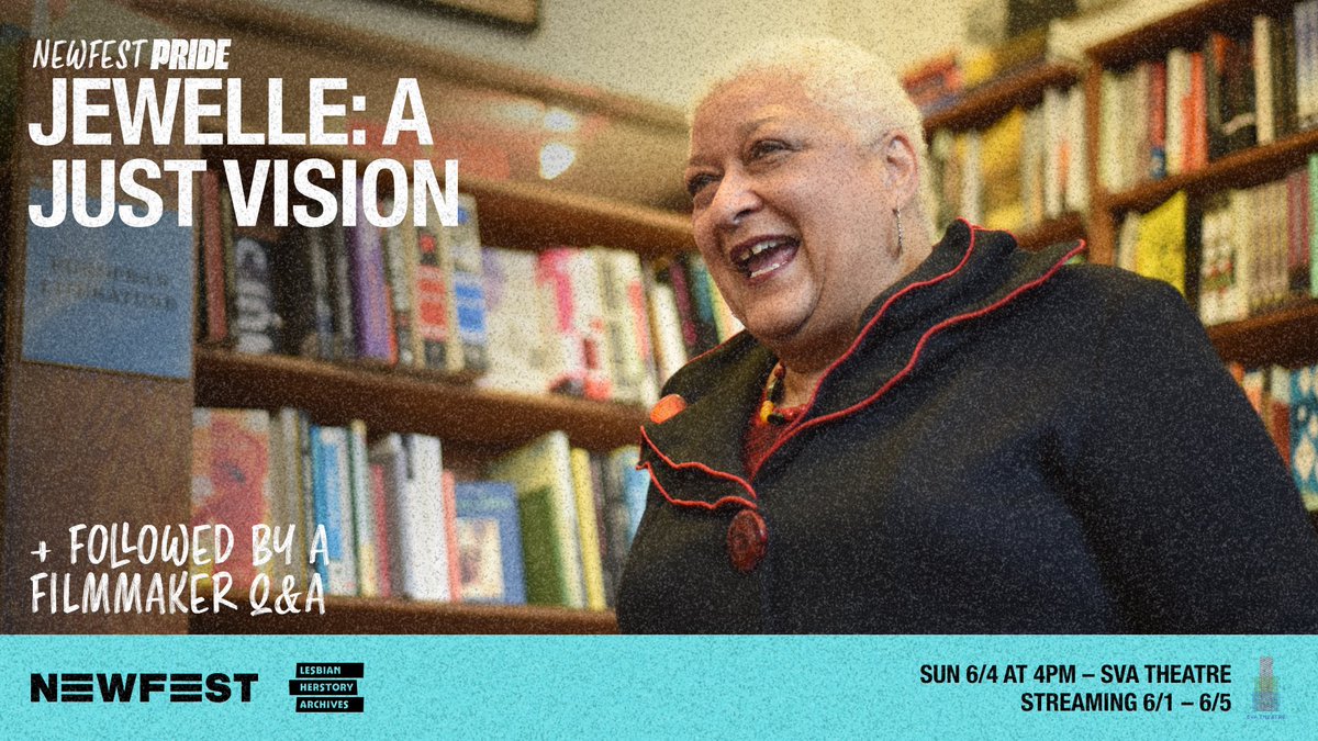 QWOCMAPSF's tweet photo. This Sunday! JEWELLE: A Just Vision by Madeleine Lim, @QWOCMAPSF Founder, will be screening at NewFest Pride for its New York premiere!
Hosted by @NewFestNYC, #JEWELLE will screen on 6/4 at 4pm and starts streaming today 6/1-6/5!
Buy your tickets here! https://t.co/Y4hNJ8Uh1u https://t.co/IInbQKySjt