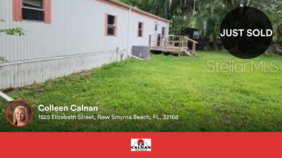 CalnanReal's tweet photo. 🛌 2 🛀 2 🚘 1
📍 1525 Elizabeth Street, New Smyrna Beach, FL, 32168

My latest sale on RateMyAgent.
 bk3173311
https://t.co/exYGmvr80Y

...
#ratemyagent #realestate https://t.co/NfX6HVrd9x