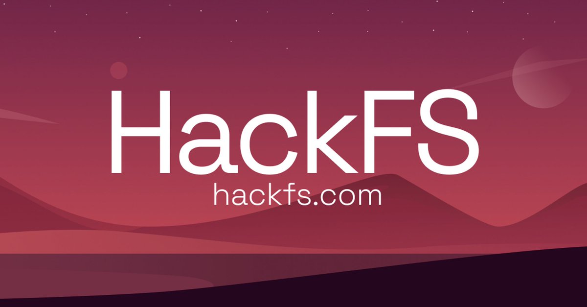 📣Registrations for #HackFS2023 close today!! 🤝Join us for three weeks of awesome hacking and continue the mission of decentralizing the internet!!📷 @ethglobalcom, @protocollabs, @IPFS, @Filecoin. 🚀 📅 June 2-21 - 📷$150,000 USD prize pool! hackfs.com