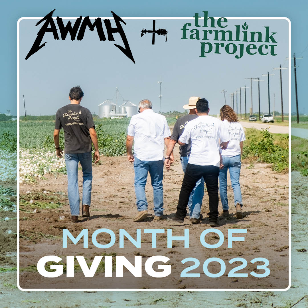 Today is the final day of #MonthOfGiving2023! There is still time to chip in and help us make an impact. So get over to metallica.com and order that #AWMH t-shirt you’ve had your eye on. (1/5)