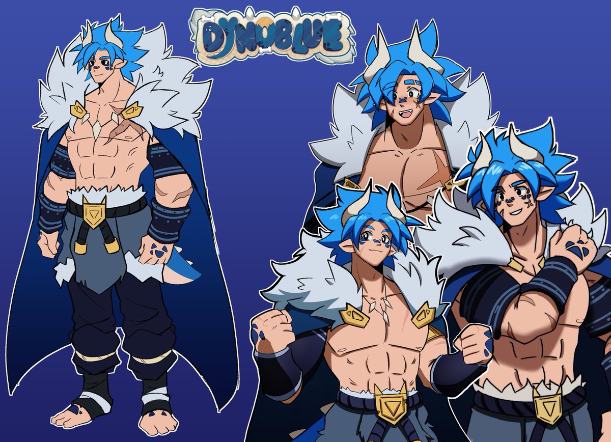 dynobluevt's tweet photo. Yo yo i'm Dyno! Your pre-historic pal and big blue buddy.
Let's be friends! Roar! ⚡️🔷
Fan Art Tag: #Dynart
#Vtuber #VTuberUprising https://t.co/E4JOEJXK0L