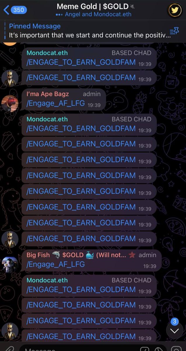 Boomer Coin - $BOOMER (@boomer_coin_eth) on Twitter photo 0xBoomer keep on expanding!
Our next partner is $BOOMER X $GOLD ! 🤝
<a href="/MemeGoldToken/">MemeGoldToken</a> is now using 0xBoomer AI in their TG group, and the results are phenomenal!
While $GOLD is improving their engagement, $BOOMER is making more revenue 💵
👴 0xBoomer keep on expanding!
Our next partner is $BOOMER X $GOLD ! 🤝
<a href="/MemeGoldToken/">MemeGoldToken</a> is now using 0xBoomer AI in their TG group, and the results are phenomenal!
While $GOLD is improving their engagement, $BOOMER is making more revenue 💵
👴