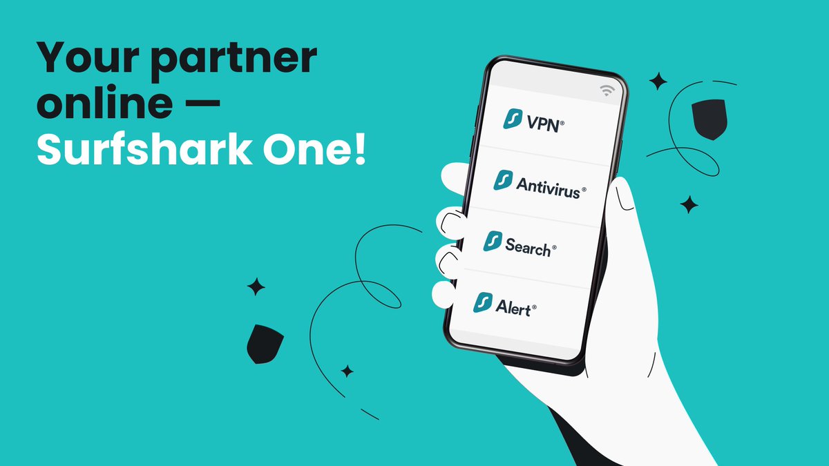 It takes two to tango, but only Surfshark One to protect you online 💃 The powerful combination of a VPN, Antivirus, Search, and Alert protects your identity, secures your devices, and detects data leaks. Grab your partner Surfshark One now!🕺surfshark.com/twitter