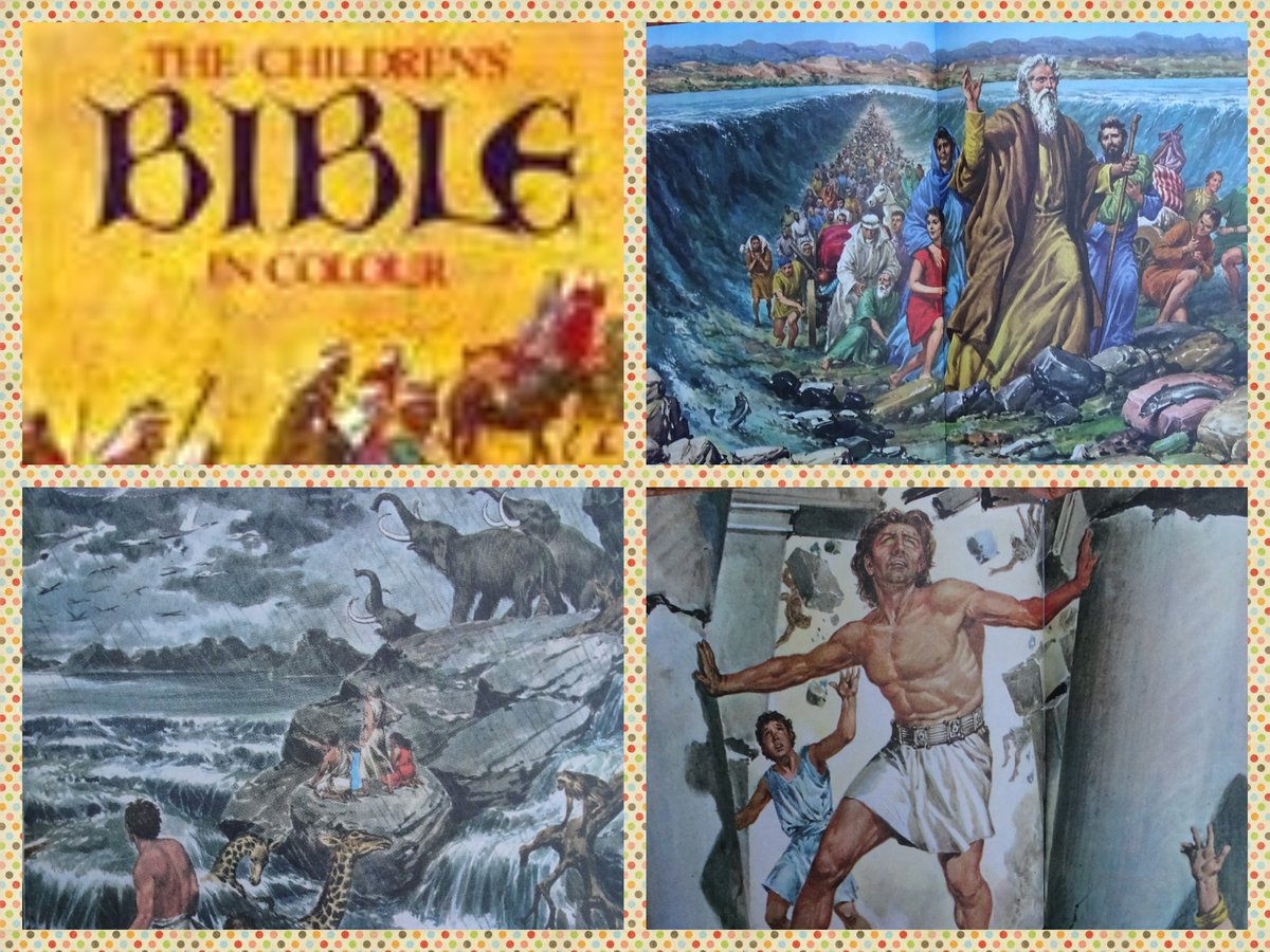 OldSchoolBooks1's tweet photo. A #book with #illustrations impossible to forget the #Hamlyn Children's #Bible. Even as an adult, these illustrations still amaze me and draw me into the book. https://t.co/Ul4DvI1ghE https://t.co/TF4zyrHppf