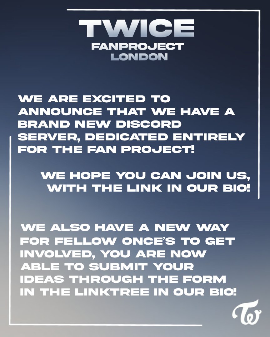 0nceinlondon's tweet photo. ONCES, get your ideas heard for the video for TWICE! ✨️🍭

#TWICE #twiceot9 #twicetour #twicejype #TWICE_5TH_WORLD_TOUR #TWICE_5TH_WORLD_TOUR_IN_LONDON #ONCE #oncefanproject #oncefandom #oncetwice #onceinamillion #oneinamillion #O2ARENA #twicefanproject #FANPROJECT https://t.co/zG7Bb5bpK1
