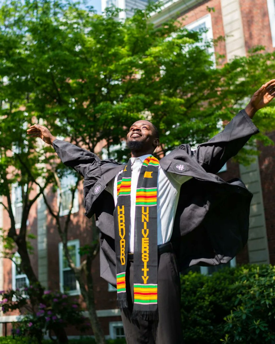 Osazi Al khaliq (@osazi_alkhaliq) on Twitter photo Today, I celebrate being a graduate of <a href="/Harvard/">Harvard University</a>. This moment is a testament to the strength of my community, family, and friends who have built me to be here. For those who held a role in helping me to be the person I am today, I thank you from the bottom of my heart. Today, I celebrate being a graduate of <a href="/Harvard/">Harvard University</a>. This moment is a testament to the strength of my community, family, and friends who have built me to be here. For those who held a role in helping me to be the person I am today, I thank you from the bottom of my heart.