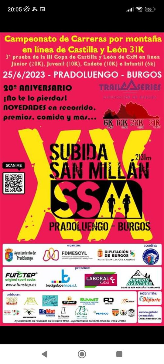 rtdruben's tweet photo. La de 20 km ya ha caído un par de veces, a ver si las patas (y la cabeza) pueden con la grande #31km #ALoMásAltoDeBurgos #SubidaAlSanMillán https://t.co/3baJLT9R4W