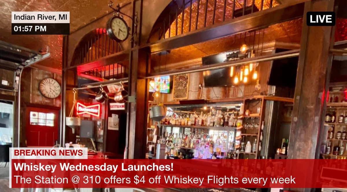 $4 off Whiskey Flights every Wednesday through June! 🥃