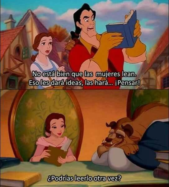 LaTornamesa's tweet photo. La verdadera razón por la que la Bella se quedó con la Bestia 📖📚 https://t.co/gfv9QA2zKf